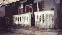 A small vestibule inside the Palace at Ikere.